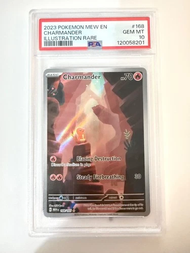 PSA 10 2023 Charmander 168/165 SV Scarlet and Violet: 151