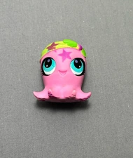 LPS Littlest Pet Shop Gen 4 Pink Octopus #2854 Pet Pairs: Totally Talented Pets