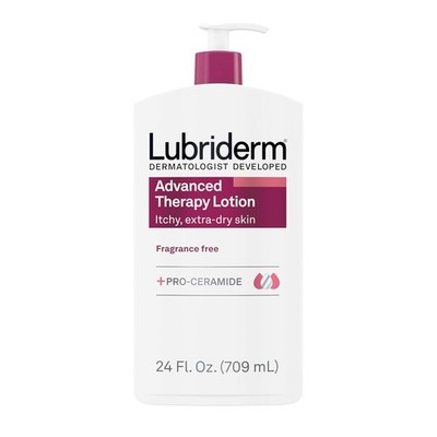 Lubriderm Advanced Therapy Fragrance Free Lotion 24 Fl Oz Intensive Moisturizer