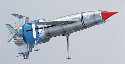 Aoshima Thunderbird No.1 1/144 Scale Plastic Model Kit Not Painted