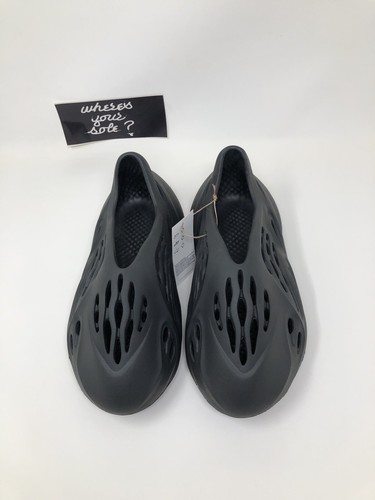Adidas Yeezy Foam RNNR onice taglia 7 nero runner NUOVO DS HP8739 - Foto 9 di 12