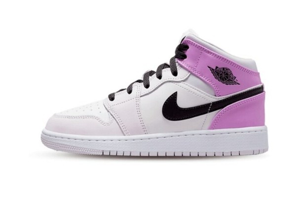 Nike Jordan 1 Mid Grape Pink Purple | New 100% Original