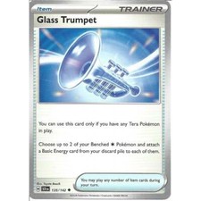 135/142 Glass Trumpet : Uncommon Card : Stellar Crown : Pokemon TCG