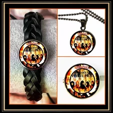 ANGEL BAND  🔥WHITE HOT 🇺🇸SET OF THREE 🔥BRACELET ➕ NECKLACE➕PIN