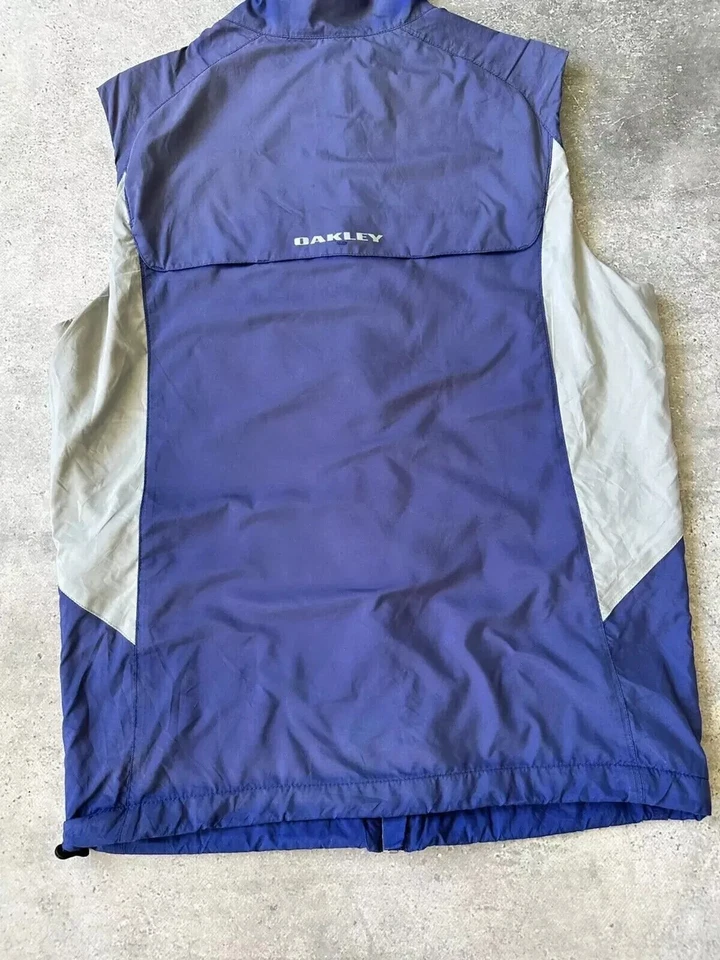 VINTAGE 00's OAKLEY STORM VEST BLUE MEN'S SIZE S - Image 4 of 4