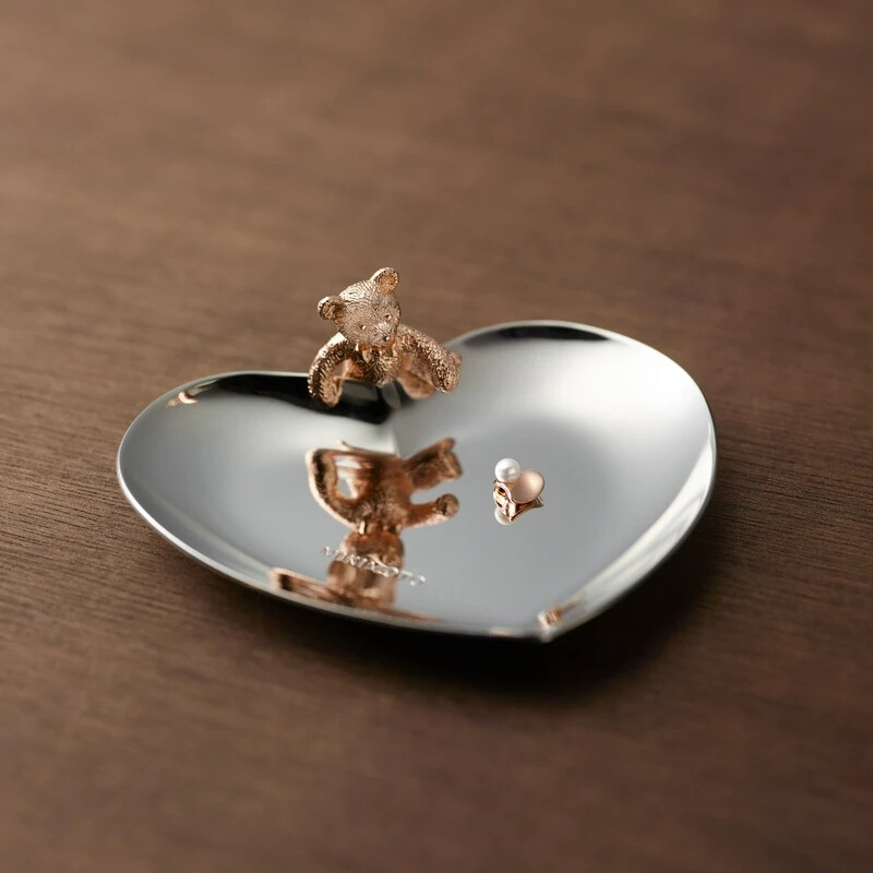 MIKIMOTO ジュエリースタンド　ベアー　SILVER 高級感 MIKIMOTO ジュエリースタンドベアーSILVER 小物入れ