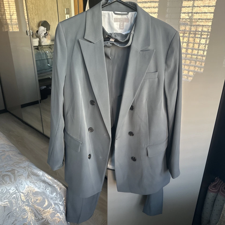 H&M Grey Suit  - Image 1 of 4