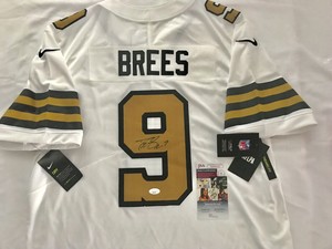 drew brees white color rush jersey