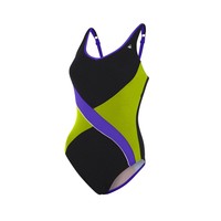 38-inch, Black/purple, Aqua Sphere Women's Gretna Swimsuit 38-inch, Black/purple, Aqua Sphere Women's Gretna Swimsuit