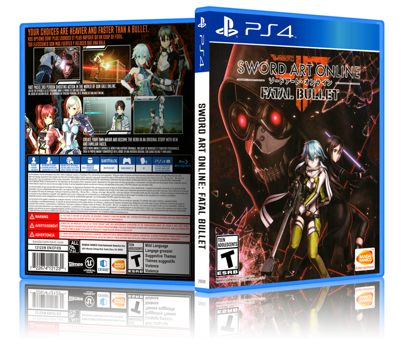 Game Sword Art Online Fatal Bullet - Ps4 - Rpg