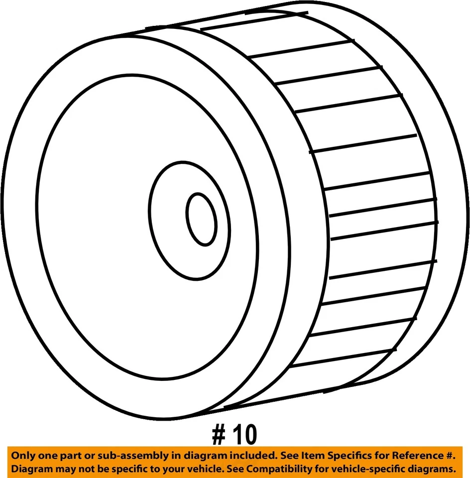 Motor soplador trasero HVAC usado se adapta a: Ford Freestar 2004 trasero grado A Foto 4 de 4