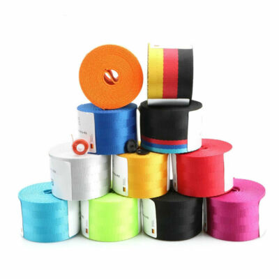 auto 3.6 meter strengthen seat belt webbing racing car modified seat safety belt