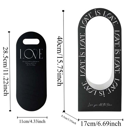 5pcs/set,2pcs/set Portable Flowers Packing Bags Graduation Season - Picture 3 of 22