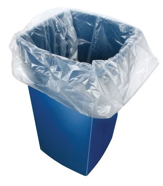 CLEAR Refuse Sacks Strong Polythene Bin Liners Waste Rubbish Bags18"x29"x39 - Image 3 of 4