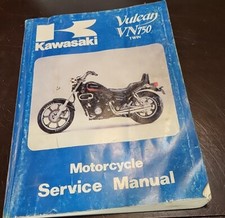 Kawasaki Vulcan VN750 Twin Service Manual part no. 99924-1054-08