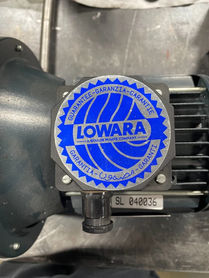 Goulds Stainless Steel Centrifical Pump and Motor assembly.  - Image 3 of 4