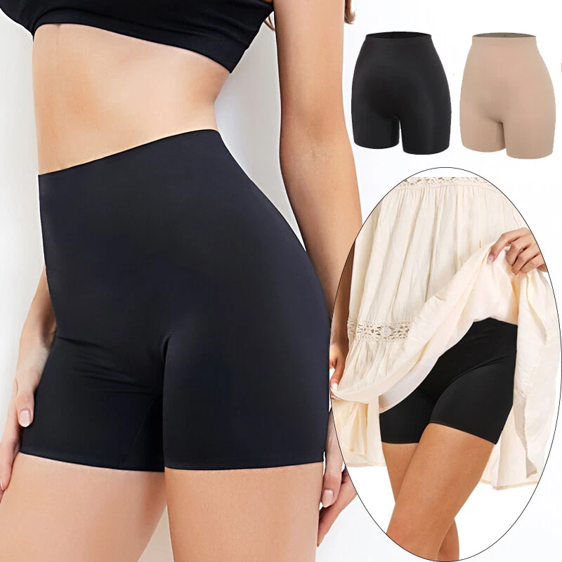 Women's Stretch Safety Under Shorts Seamless Leggings Pants Skirt