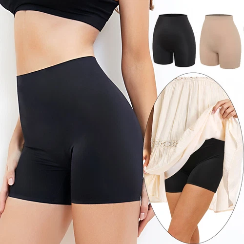 Women's Stretch Safety Under Shorts Seamless Leggings Pants Skirt Dress Panties - Picture 1 of 23