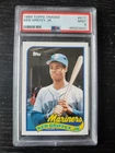 1989 TOPPS TRADED KEN GRIFFEY JR. RC ROOKIE REDS-MARINERS PSA 9