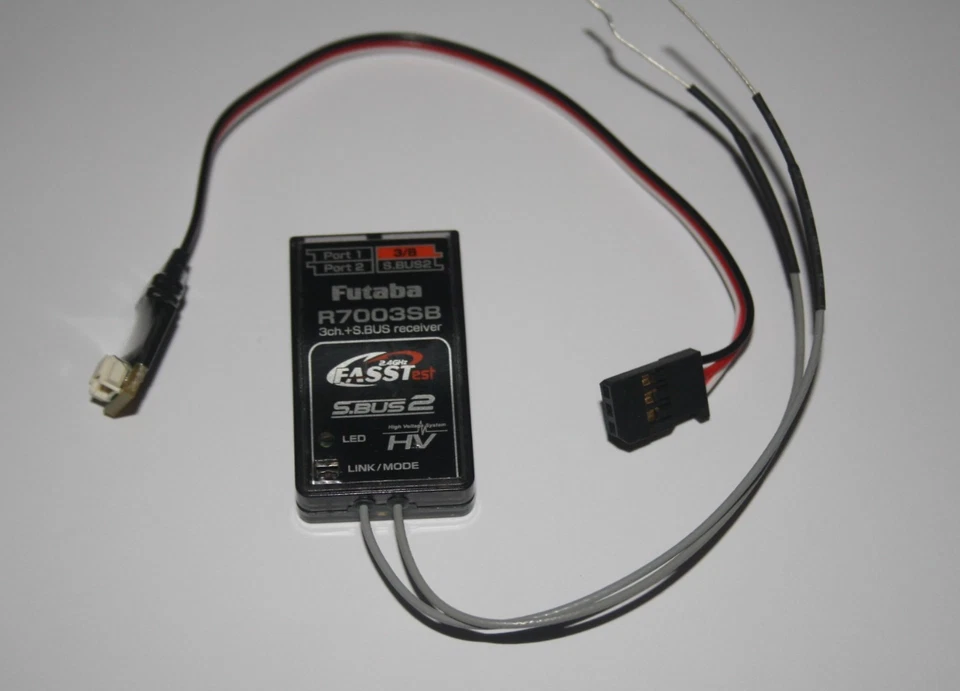 Futaba Fasst Empfänger F7003SB Fasst Test Telemetrie  18Kanal - Bild 4 von 4