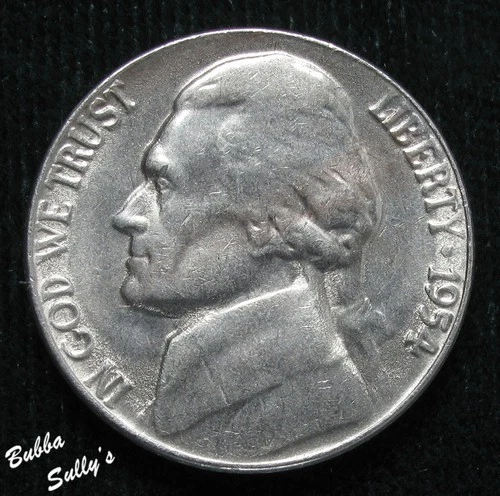 1954-P Jefferson Nickel — photo from another recent sale