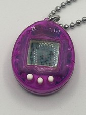 Vintage Bandai Tamagotchi Original 1997 Translucent Purple NEW BATTERY Works