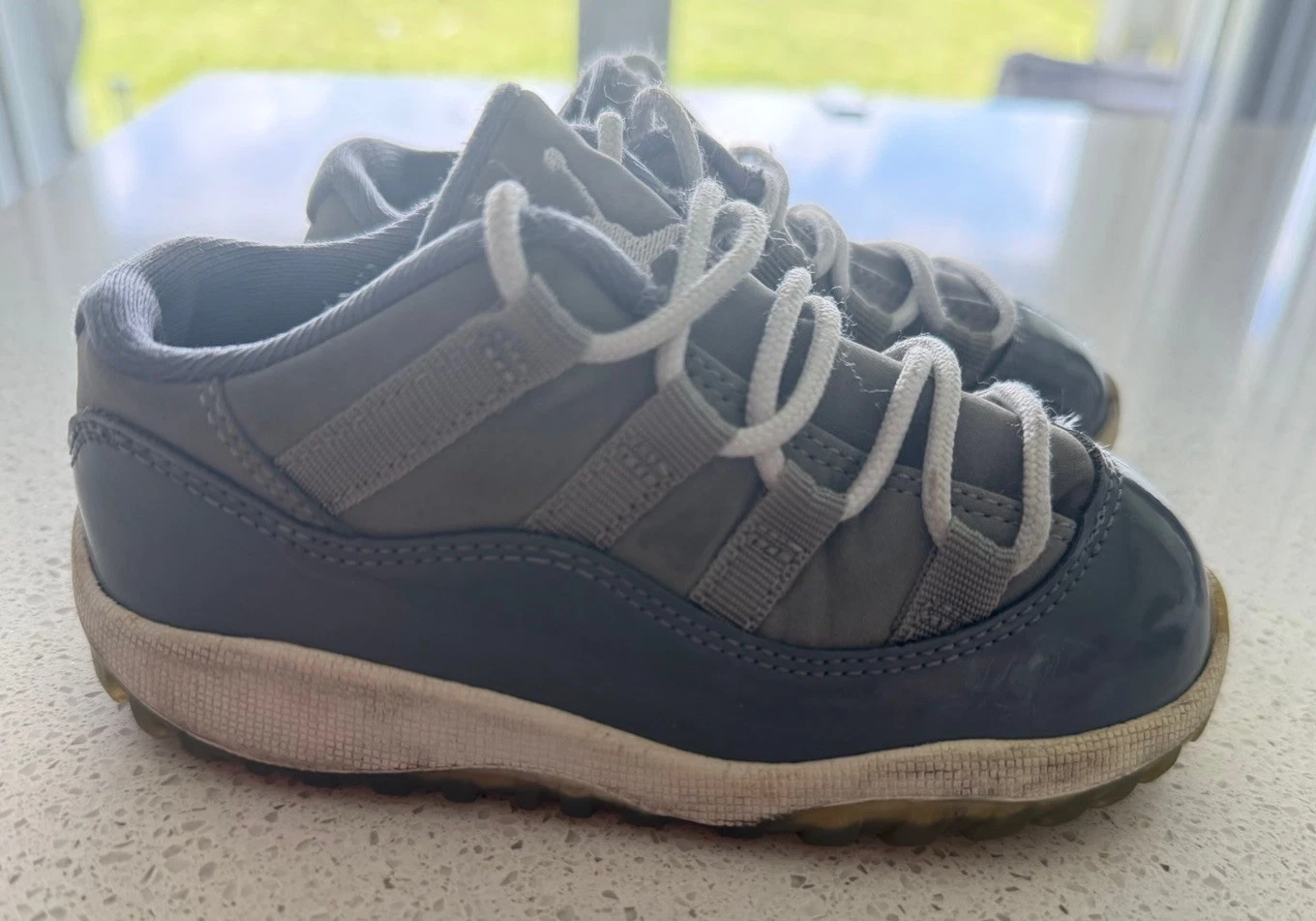 Air Jordan 11 Retro Low Cool Grey (TD) 505836 003 taglia 8C Youth (u