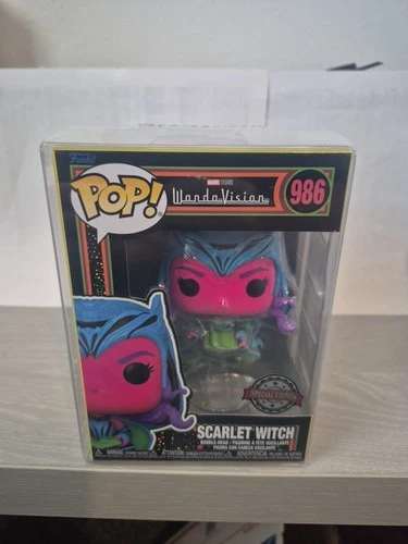 Funko Pop: Marvel - Scarlet Witch (Black Light) - special edition st #986