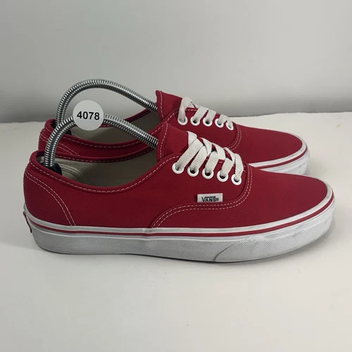 Sneakers Vans Authentic Uomo Taglia 8 Donna Taglia 9 5 Rosso