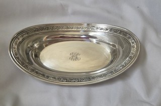 Sterling Silver Oval Serving Bowl