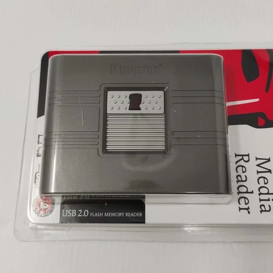 Kingston Technology Media Reader USB 2.0 Flash Memory FCR-HS219/1 Sealed Package - Image 4 of 4