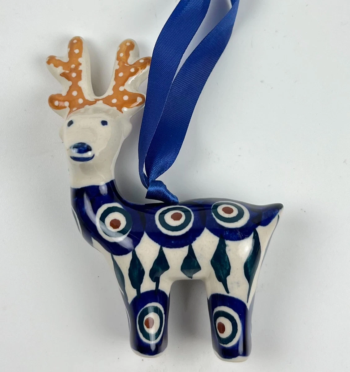 Polish Pottery Reindeer for sale | eBay