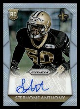 2015 PANINI PRIZM STEPHONE ANTHONY RS-SA RC SIGNATURE AUTOGRAPH 142/350 SAINTS