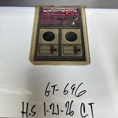 Customline Automotive Lock Stratch Guards J2000 NOS NEW SEALED