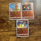 Pokemon TCG Chinese Charmander Charmeleon Charizard Sword&Shield Combo Set of 3