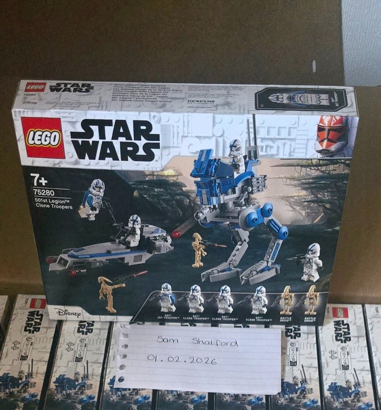 LEGO Star Wars 75280 501st Legion Clone Troopers Battle Pack New and Sealed