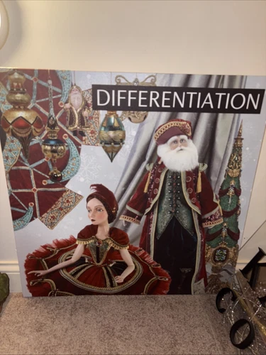 Katherine's Collection Christmas Wall Hanging Display Rare Screen print