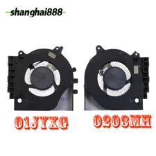 CPU GPU Cooling Fan DC28000T8SL for DELL G15 5510 2021 GTX 1650 01JYXG 0203MH