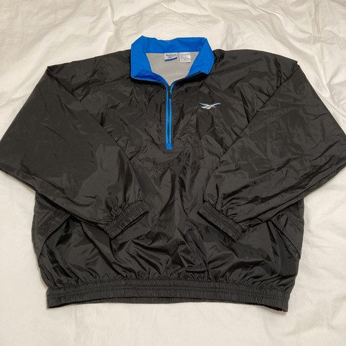 Blue Reebok Pullover Windbreaker | eBay