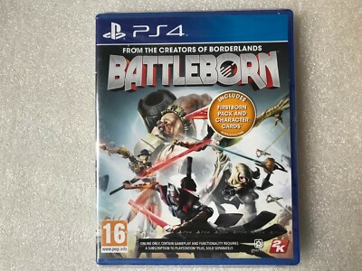 Battleborn PS4 Spiel Sony PlayStation 4 enthält Charakterkarten brandneu