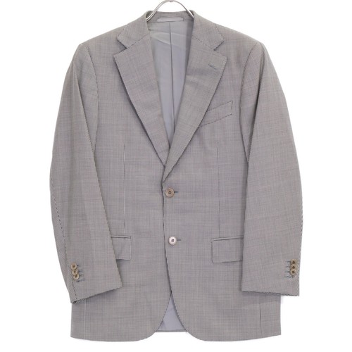 Ermenegildo Zegna 2112BY Plaid wool suit set suit 46 gray - Picture 2 of 11