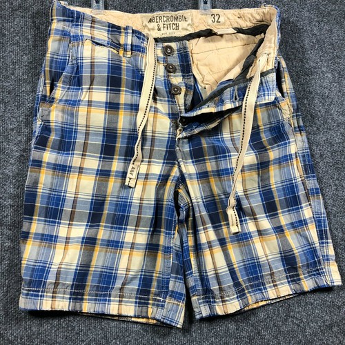 Fitch NY Heavy Plaid Shorts 