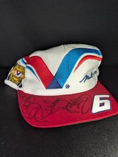 Mark Martin Nascar Hat Signed By Richard and Kyle Petty
