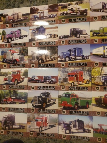 CAT Scale SuperTruck Limited Edition Series 8 Full Set 60 Cards semi truck