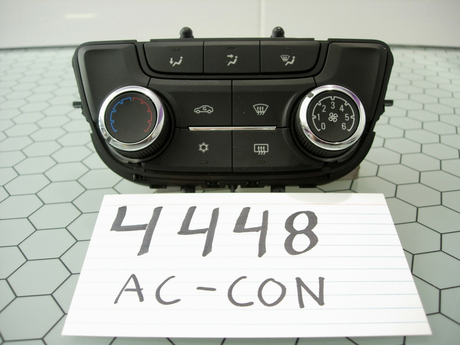2017 2018 Buick Encore AC and Heater Control Used Stock #4448-AC