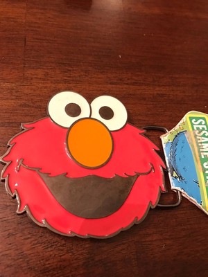 2011 LICENSED Sesame Street Elmo Red Enamel Belt Buckle  display picture 3