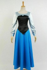 he Little Mermaid Princess Ariel Fancy Dress Uniform Cosplay Costume Halloween