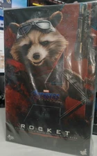 Hot Toys MMS548 Avengers: Endgame 1/6 Rocket Action Figure