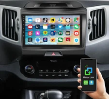 For KIA Sportage 2010-2016 9" Android 13 Car Stereo WIFI GPS NAVI BT FM Radio