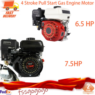 #ad #ad 6.5 Hp 7.5 Hp For Honda Gx160 4 Stroke Pull Start Gas Engine Motor Power NEW $140.29